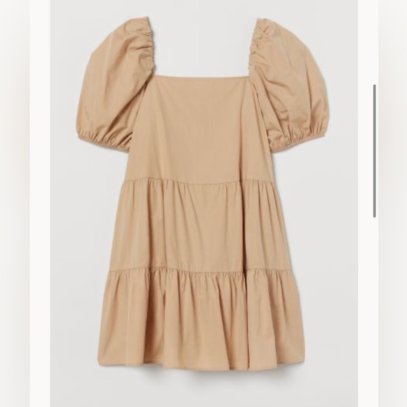 H&M Puff-Sleeved Dress - Picture 4 of 5